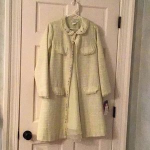 Two piece girl’s dress with matching coat!